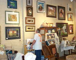 First monthly Tellico Plains Art Gallery Walk.