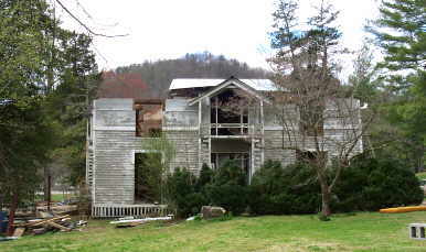 The 1846 Johnson Mansion.