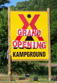 KOA Kampground in Tellico Plains.