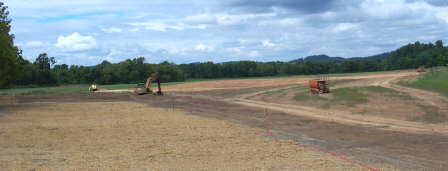 KOA going in on Tellico River near Shorty's Market.