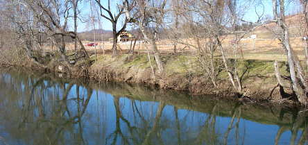 The Stokely KOA property on Tellico River.